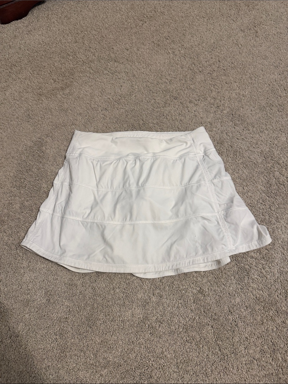 lululemon athletica White Tiered A-Line Skort